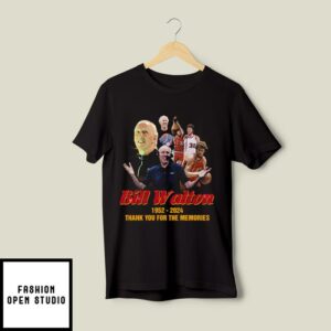 Bill Walton 1952 2024 Thank You For The Memories T-Shirt
