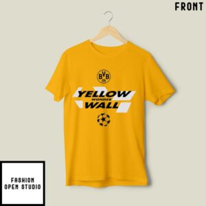 Borussia Dortmund Yellow Wonder Wall 2024 UEFA Champions League Final T-Shirt