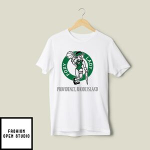 Boston Celtics Foxy Lady Providence Rhode Island T-Shirt
