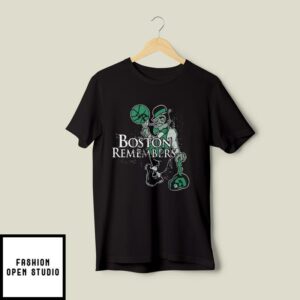 Boston Remembers Boston Celtics vs Dallas Mavericks T-Shirt