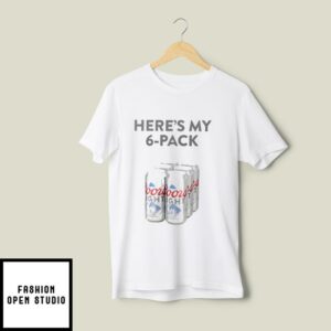 Coors Light Dad Bod Here’s My 6-Pack T-Shirt