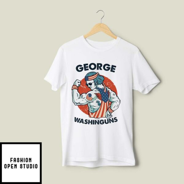 George Washinguns T-Shirt Funny George Washington Workout