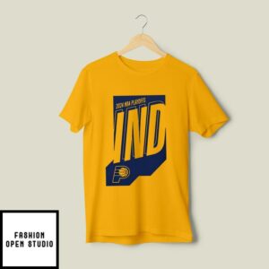 Indiana Pacers Basketball 2024 Playoffs T-Shirt