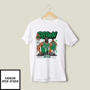 Jaylen Brown Boston Celtics Planet Euphoria T-Shirt