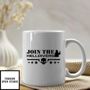 Join The Helldivers Funny Helldivers Coffee Mug