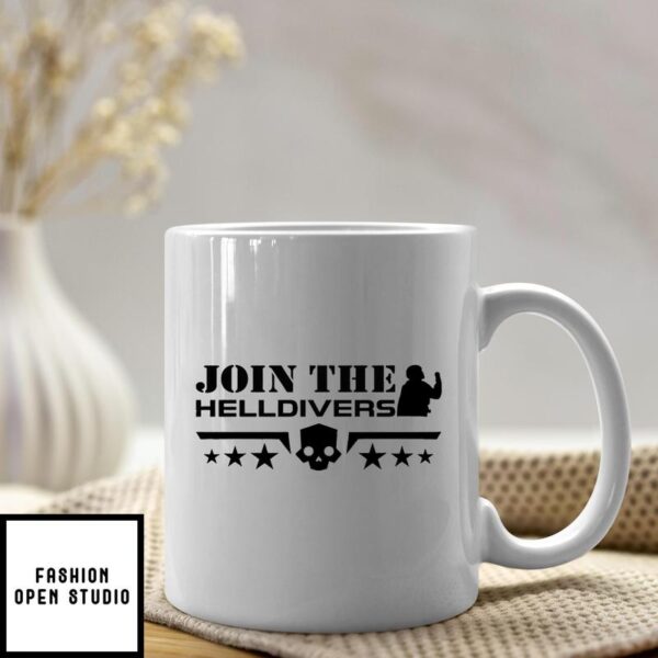 Join The Helldivers Funny Helldivers Coffee Mug