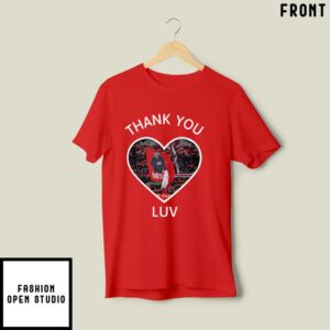 Jurgen Klopp Tribute Thank You Luv T Shirt