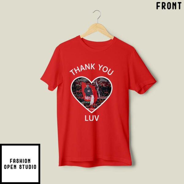 Jurgen Klopp Tribute Thank You Luv T-Shirt