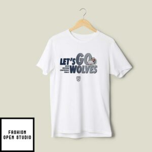 Let’s Go Wolves 2024 Western Conference Finals T-Shirt