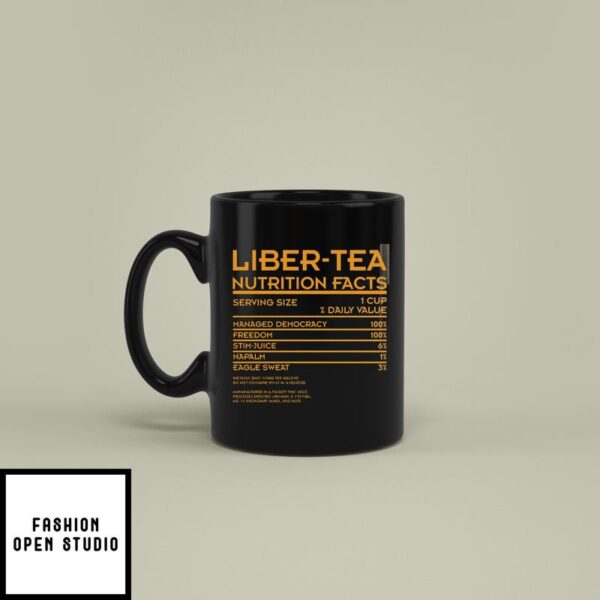 Liber Tea Super Earth Approve Helldivers 2 Mug Liber Tea Nutrition Facts