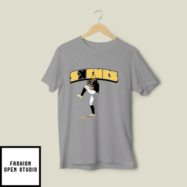 Paul Skenes Player Pittsburgh Pirates Baseball T-Shirt