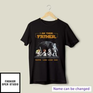 Personalized I Am Their Father Star Wars T-Shirt