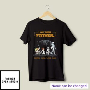 Personalized I Am Their Father Star Wars T Shirt 1