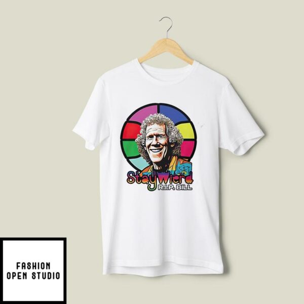 Rip Bill Walton Stay Weird Tie Dye 1952-2024 All Over Print T-Shirt