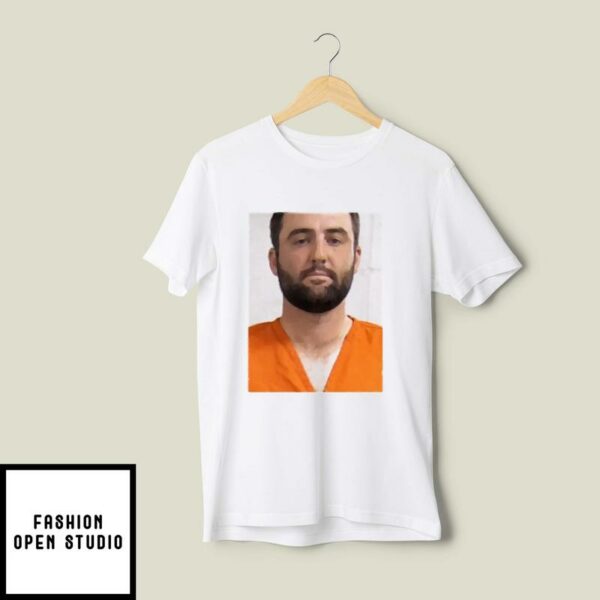 Scottie Scheffler Mug Shot T-Shirt