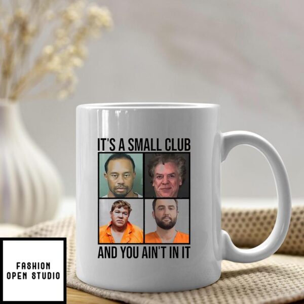 Scottie Scheffler Tiger Woods John Daly And Shooter McGavin Arrest Club Meme Mug