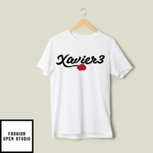 Stephon Marbury Wearing Xavier 3 T-Shirt