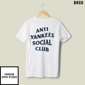 Tampa Bay Rays Anti Yankees Social Club T-Shirt