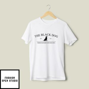 The Black Dog Where Old Habits Die Screaming Taylor Swiftie Tortured Poets Tank Top