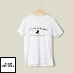 The Black Dog Where Old Habits Die Screaming Taylor Swiftie Tortured Poets Tank Top