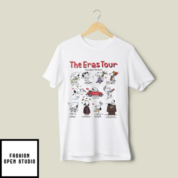 The Eras Tour Snoopy’s Version T-Shirt