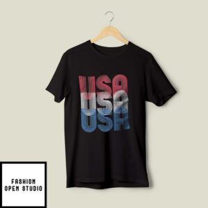 USA 4th Of July T-Shirt Independence Day USA Flag