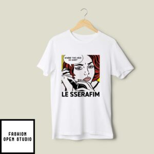 Where The Heck Is Saki Le Sserafim T-Shirt