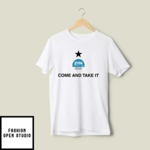 Zyn Cool Mint Come And Take It Chuck T-Shirt
