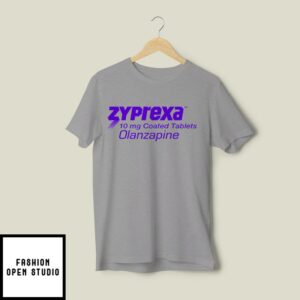 Zyprexa Olanzapine 10 Mg Coated Tablets T-Shirt