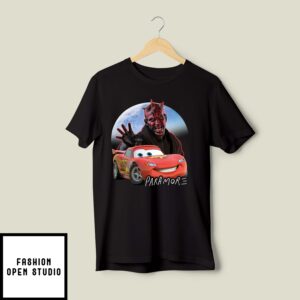 Star Wars Darth Maul Lightning McQueen Paramore T-Shirt