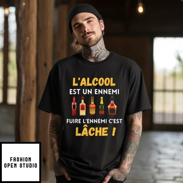 Beauf T-Shirt Humour Alcool Biere Vodka Vin Pastis