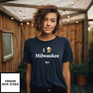 Biden Harris I Beer Milwaukee T Shirt 2