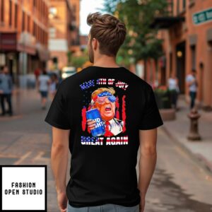 Bud Light Trump Make 4th of July Great Again T Shirt 2