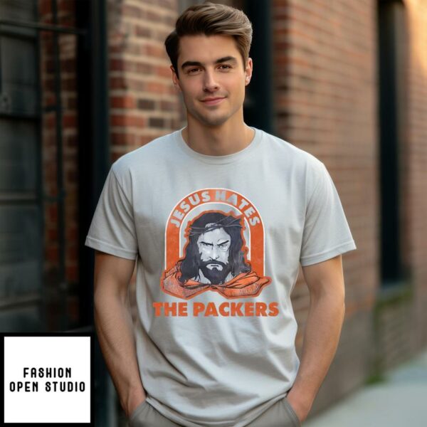 Chicago Bears Jesus Hates The Packers T-Shirt