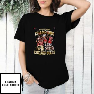 Chicago Bulls Champions June 12 1991 World T-Shirt