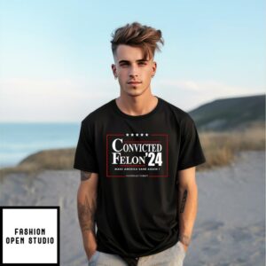 Convicted Felon 2024 Make America Sane Again T-Shirt