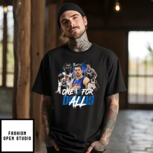 Dallas Mavericks One For All T Shirt 1