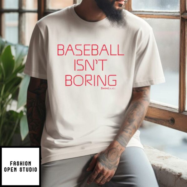 Derrick White Baseball Isn’t Boring T-Shirt