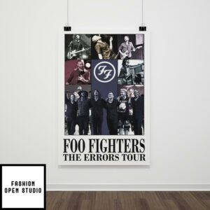 Foo Fighters The Errors Tour Funny The Eras Tour Poster