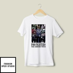 Foo Fighters The Errors Tour T Shirt 2