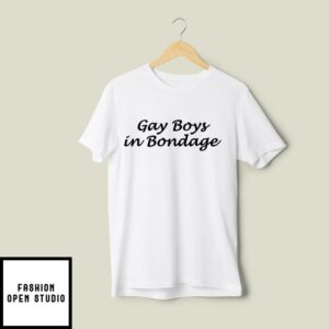 Gay Boys In Bondage BDSM T Shirt 2