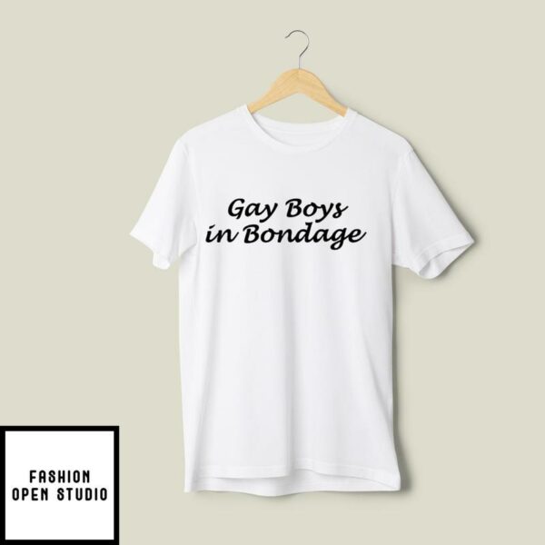 Gay Boys In Bondage BDSM T-Shirt