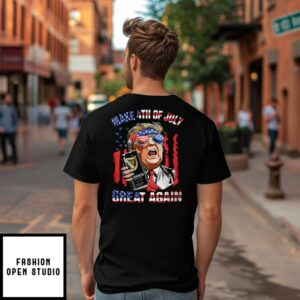 Guinness Trump Make 4th Of July Great Again T Shirt 2