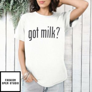 Hailey Baldwin Got Milk T-Shirt