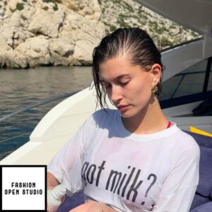 Hailey Baldwin Got Milk T Shirt 2 2