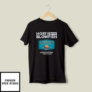 Hootie And The Blowfish Summer Camp With Trucks Tour 2024 T Shirt 2