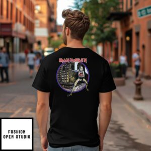 Iron Maiden 1985 Eddie Luvs Noo Yawk Radio City Music Hall T-Shirt