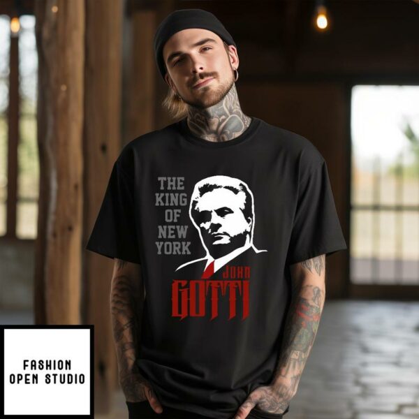 John Gotti T-Shirt John Joseph Gotti Jr. Mafia Trendy T-Shirt