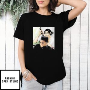 Jujutsu Kaisen Choso Giving Todo Haircut Meme T-Shirt