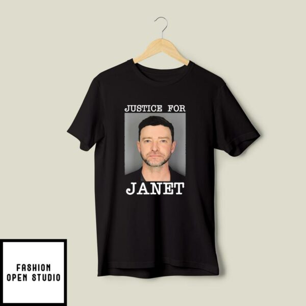 Justin Timberlake Justice For Janet T-Shirt